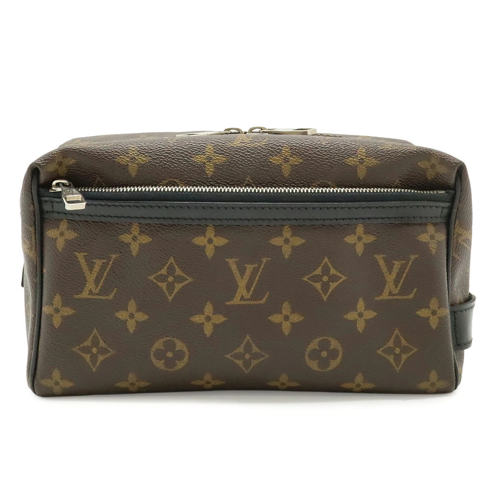 LOUIS VUITTON Monogram Macassar Brown Trouse Toilette Shoulder Bag